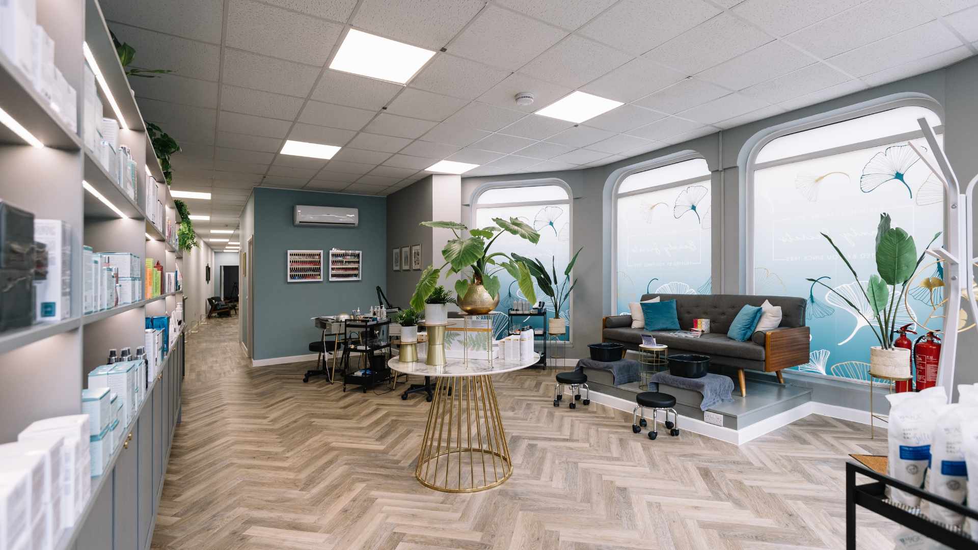 Beauty Secrets Chichester reception.