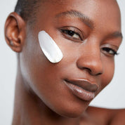 Elemis Pro-Collagen Marine Cream SPF 30 on model.