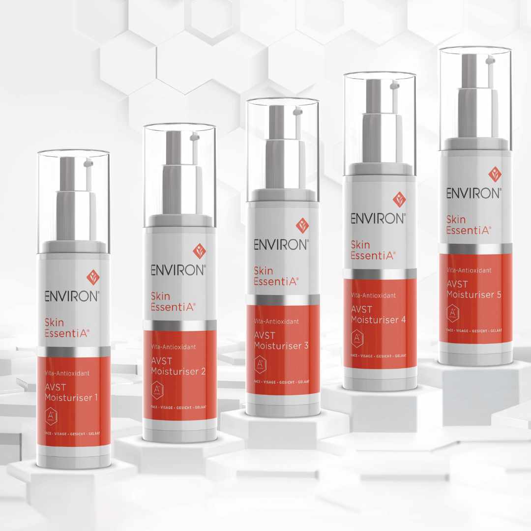 Environ Vita-Antioxidant AVST set of 5 products.