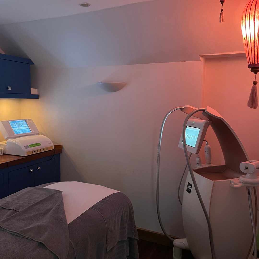 Horsham treatment room with LPG endermologie machine.