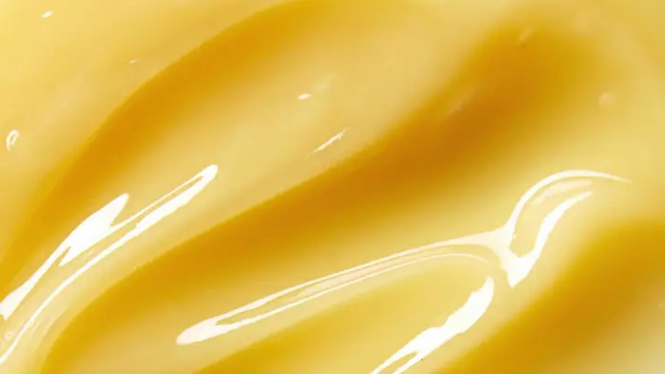 a close up of elemis cleansing balm texture