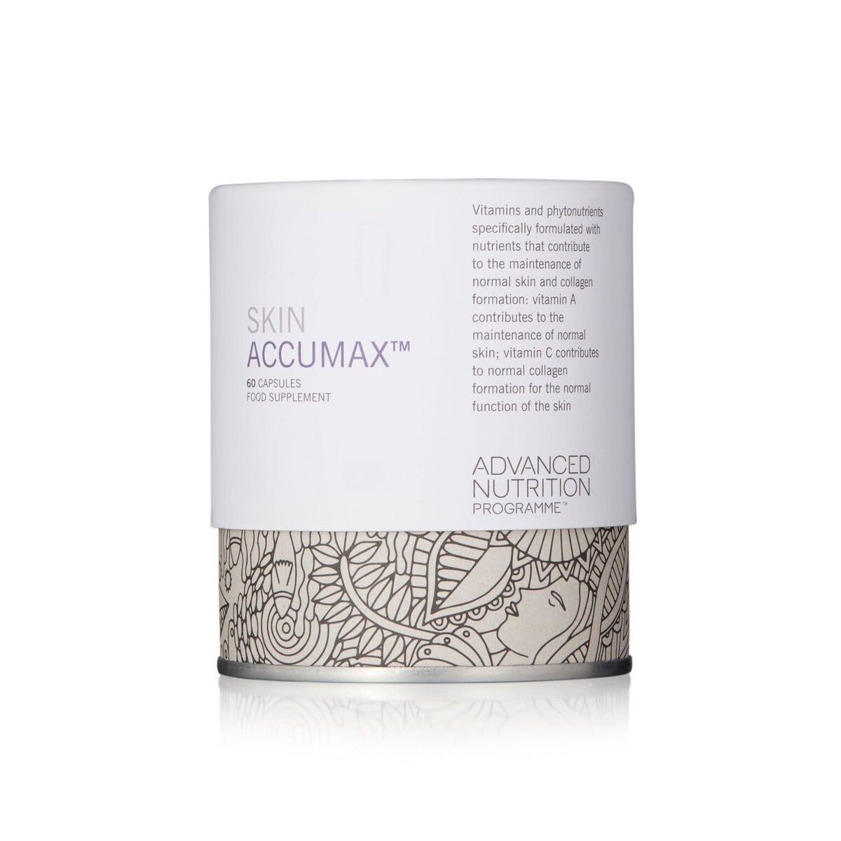 Advanced Nutrition Skin Accumax - 60 Capsules product image. 