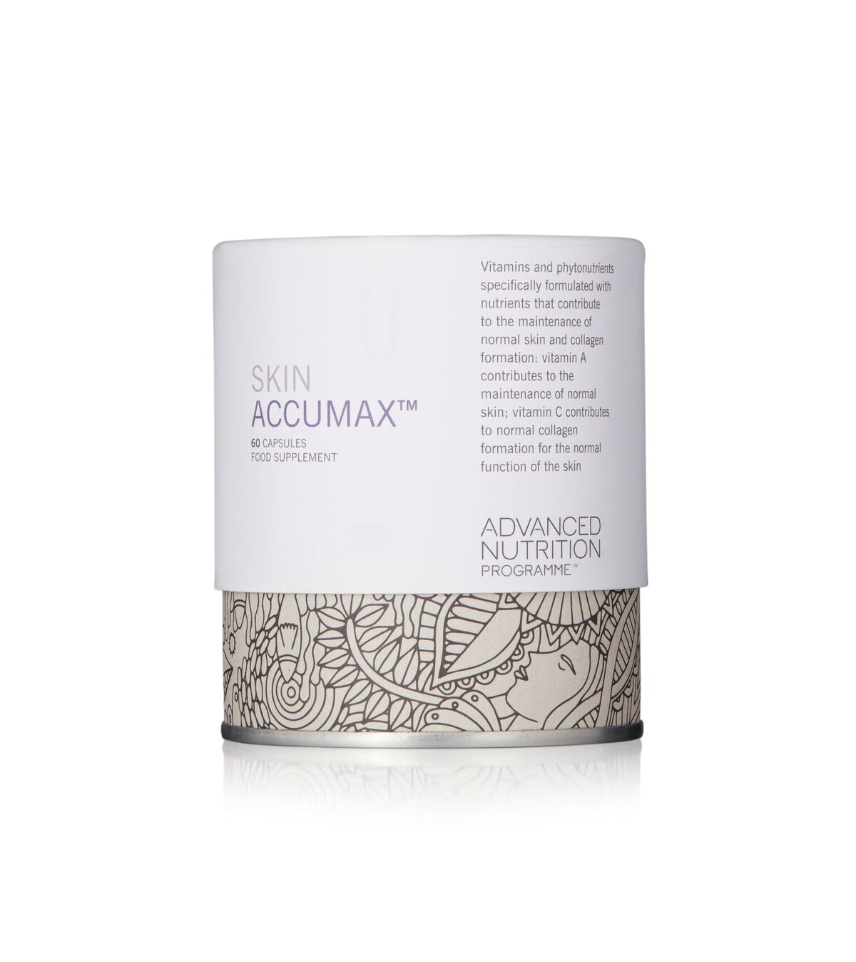 Advanced Nutrition Skin Accumax - 120 Capsules product image. 