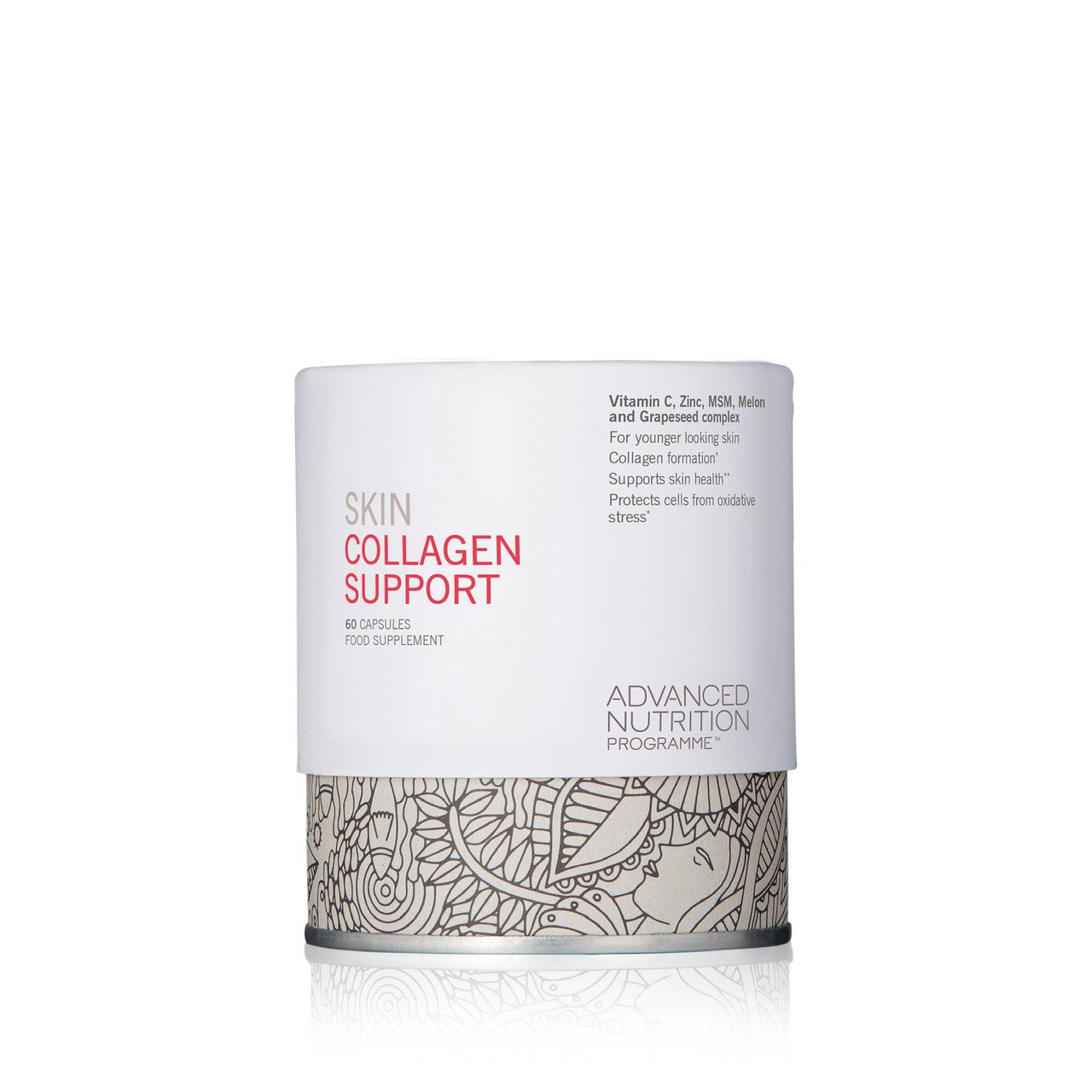 Advanced Nutrition Skin Collagen Support - 60 Capsules product image. 