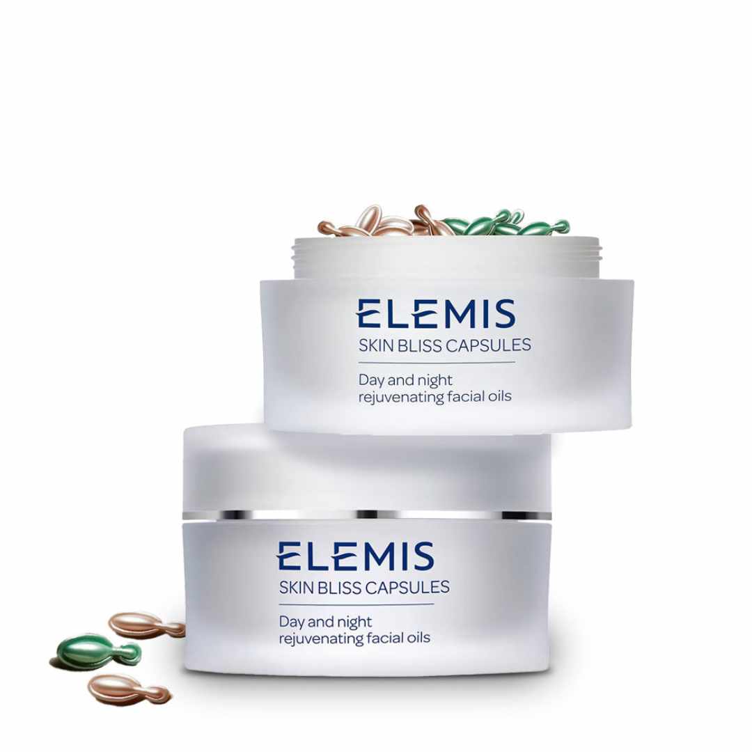 ELEMIS Cellular Recovery Skin Bliss Capsules product shots. 