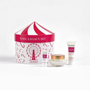 Guinot Noél Legacy Set with decorative box, jar, and tube on a white background