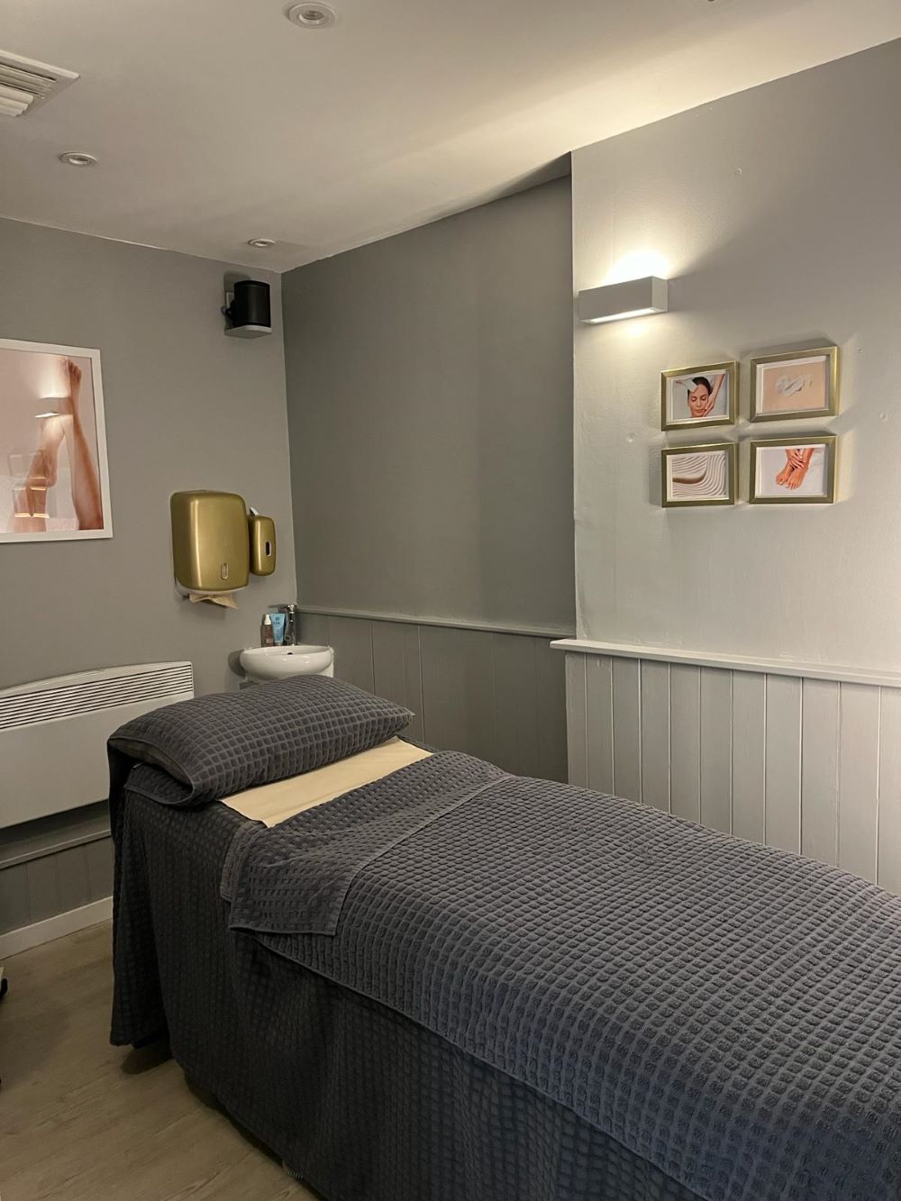 Beauty Salon in brighton treatment room internal.