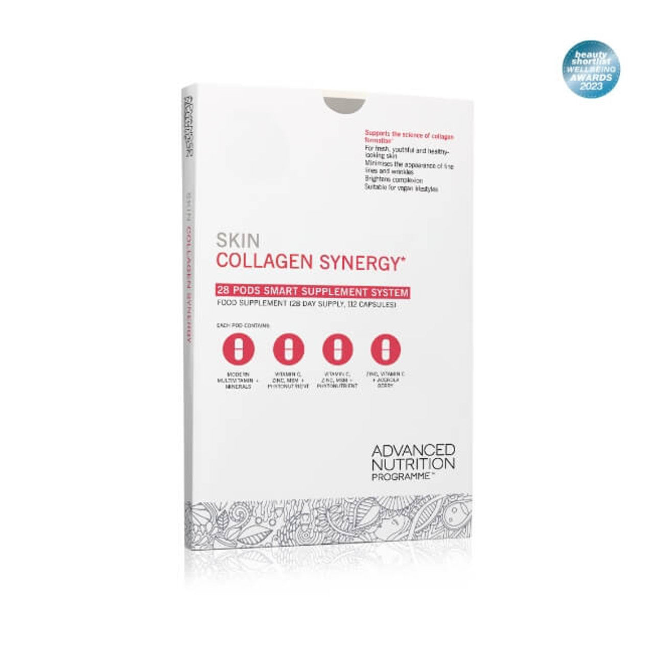 Advanced Nutrition Collagen Synergy product image. 